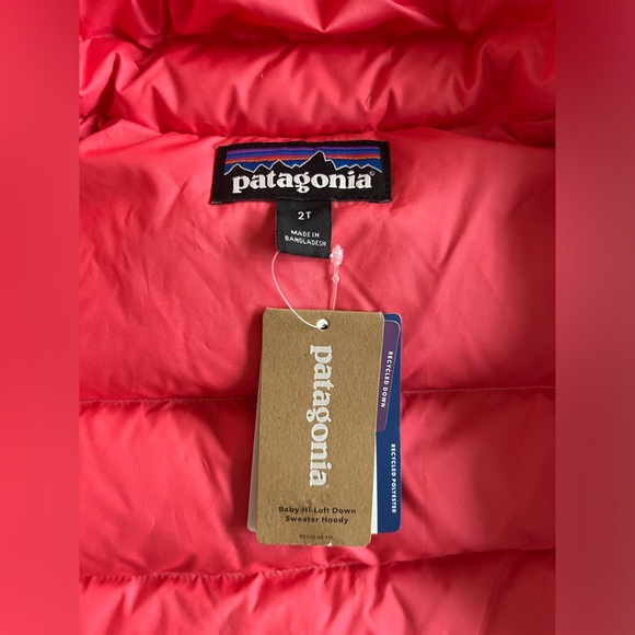 NWT Patagonia Hi Loft Down Jacket 2T - Picture 4 of 4